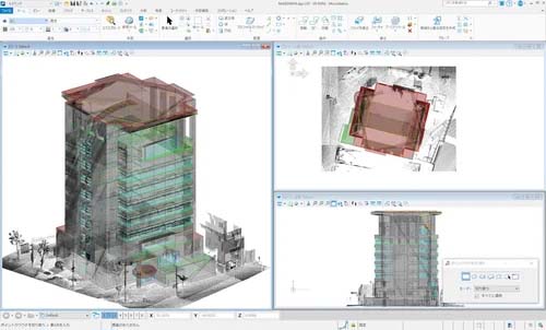 A computer screenshot of a building created with MicroStation. | Bentley Systems | Infrastructure Engineering Software Company A computer screenshot of a building created with MicroStation.